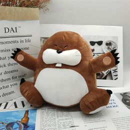 Plush Dolls 20cm Monty Mole Plush Toys Cute Soft Stuffed Cartoon Pillow Dolls Kawaii For Kid Birthday Christmas Gift 230927