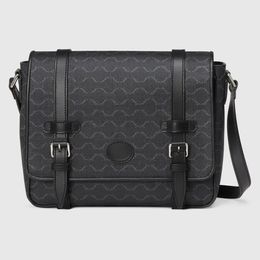 Designer Shoulder Bag Classics Messenger Bags Postman Handbag Purse Canvas Letter Print Genuine Leather Man Shoulder Crossbody Bag