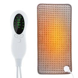 Back Massager Electric Heating Pad Physiotherapy Blanket 10 Gears Temperature Control Compress Relieve Body Pain Shoulder Back Keep Warm 230927