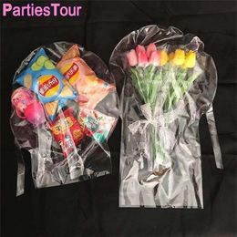 10 15 25 50pcs 30'' Bubble Balloon with 20cm wide neck BOBO Balloon Bouquet Snack Gift Wrapping Birthday Wedding Party D310P