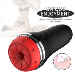 Masturbators Automatic Male Masturbator Vibration Sucking Vacuum Stimulator Blowjob Vagina Masturbation Cup Sex Toys Adult Goods for Men x0926