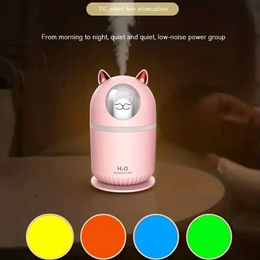 USB Humidifier Household Small Bedroom Mute Air Large Spray Office Bedroom Dormitory Portable