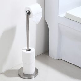 Toilet Paper Holders Floor toilet brush stainless steel bathroom stand toilet paper holder roll paper holder paper towel holder bathroom hardware 230927