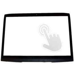 17.3" Touch Front Glass Panel Digitizer Touchscreen Panel + Bezel Frame for Asus G751 G751J Series (Non-LCD)