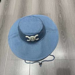 C hat Sun hat Designer Hats logo brim green sunshade fisherman hat sunscreen photo fashion hat Celi hat R2M7