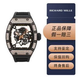Richarmill Watch Automatic Mechanical wristwatch Luxury watches mens Swiss Sports RM055 Original Diamond Men's Fashion Leisure Sports Machinery Wri WN-CP1L