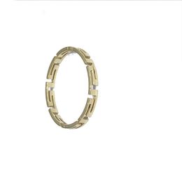 simple pattern shape smooth in gold ring Size 7 8 9 10 11 stainless Steel Rings for Women356c