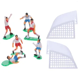 Party Decoration Cake Decorative Accessories Ornament Multi-function Creative Decorations Mini Football Props Happy Birthday Boys