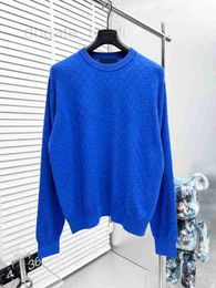 Men's Hoodies & Sweatshirts Designer Plus Size Sweaters hoodies in autumn / winter 2022acquard knitting machine e Custom jnlarged detail crew neck cotton h3t3 31HP