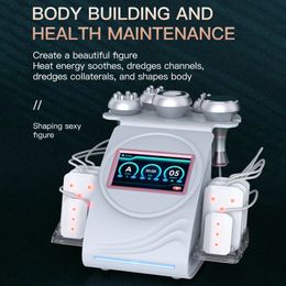 Non-invasive Thermal Liposuction Grease Burst 80K Cavitation Machine Radio Frequency Face Lift Sagging Skin Removal Beauty Center