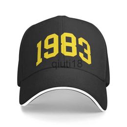 Ball Caps Fashion Unisex Born In 1983 Birthday Baseball Cap Adult Adjustable Dad Hat Women Men Sports x0927