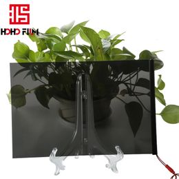 Wall Stickers HOHOFILM PDLC Black Smart Film Privacy Magic Building Home Office Store Window Sticker Sample to test 230927