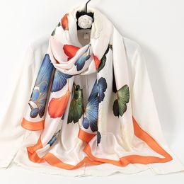 Scarf Bohemia Flower Summer Hijab Shawls and Wraps Female Foulard Echarpe Designer Pashmina Bandana