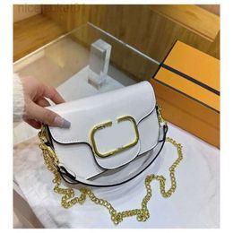 23SS Designer Vlts Bag Handbag Underarm Chain Bag For Women Trend Shoulder Bag Fashion Small Square Bag Texture Handheld Crossbody Bag White