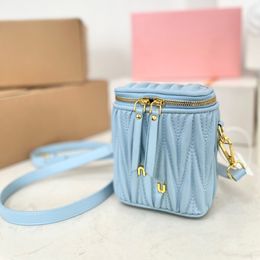 Luxury Blue Mimu Makeup Bag Fashion Designer Bag Ladies Shoulder Bags Designer Messenger Bag Classic Top Phone Cosmetic Bag Wallet Coin Bag