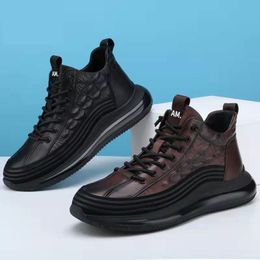 Dress Shoes Mens Casual Print Mans Sneakers Lace Up Luxury Fashion Man Zapatos Para Hombres De Vestir 230926