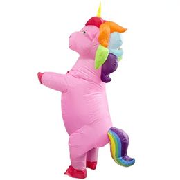 1pc Pink Cute Unicorn Wearing Costume, Party Cosplay Funny Costume