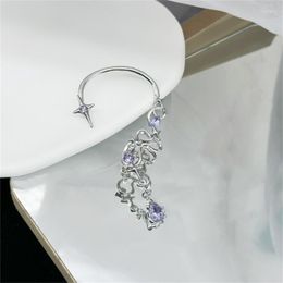 Backs Earrings Shiny-Clip On Awn Ear Cuff Without Pierced Bone Clip Earring Jewellery 40GB