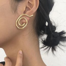 Stud Earrings Jewellery Geometric Irregular Women's Exaggerated Personality Cool Trendy For Women