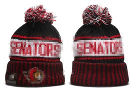 Ottawa Beanie Beanies North American Hockey Ball Team Side Patch Winter Wool Sport Knit Hat Skull Caps A2