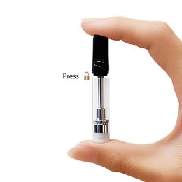 Empty Vape Cartridge 510 Thread Cartridge with Ceramic Mouth Piece 0.5ml 1.0ml Custom Service Hhc Vape Tank Carts Imini 510 Cart Atomizer 1ml for Thick Oil Resin Rosin