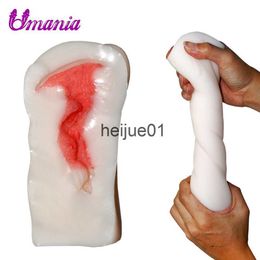 Masturbators Realistic Artificial Vagina For Men Skin Feeling Pocket Vagina Real Pussy Male Masturbator Adult Sex Toys for Men Sex Machine x0926