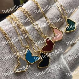 fashion Butterfly pendant necklace temperament clavicle chain sterling silver gold plated Choker Designer hip hop Jewelry locket N314c