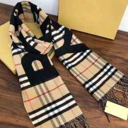 Integrity management Designer cashmere scarf Winter women and men long Scarf quality Headband fashion classic printed Cheque Big Plaid Shawls