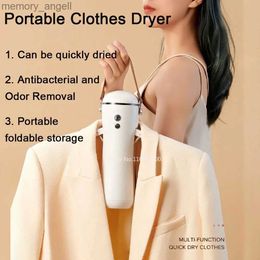 Clothes Drying Machine Portable Clothes Dryer Folding Baby Clothes Dryer Machine Antibacterial and Odour Removal Dryer for Travel Home Drying Hanger YQ230927