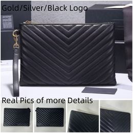 Top Quality Fashion Designer Luxury Clutch Bags Women's Crossbody Bag with Zipper Box 19406