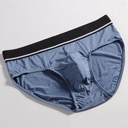 Underpants Sexy Men Daily Briefs Undershorts Modal Underwear Pouch Stretchy Panties Bulge Male Slip Homme