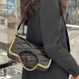Fashion Women's Shoulder Bag with Metal Edge Handbag 26cm Briefcases
