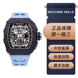 Richardmill Brand Watch Automatic Mechanical Wristwatches Richardmill RM1103 NTPT Watch with 4994 x 4450mm Automatic Mechanical Mens Watch with Warranty Car HB4U