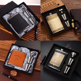 Hip Flasks 7oz/8oz Portable Pocket Flask Outdoor Travel Stainless Steel Whiskey Drink Alcohol 8oz Flagon