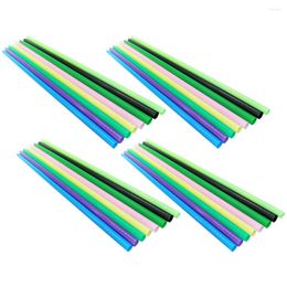 Disposable Cups Straws 100 Pcs Bulk Smoothie Flexible Trim Pp Drinking Plastic Child