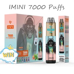 Shenzhen E Cigs Imini 7000 puffs 6 RGB light disposable vape pen device sigaratte elettronica puff 9k vape 9000 tornado vape 7000 8000 puffs 9000 USA UK EU Market