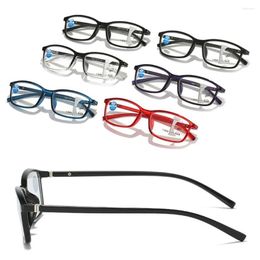 Sunglasses Retro Progressive Multi-Focus Reading Glasses For Men Women Anti-blue Light Near Far Presbyopia Eyeglasses Ultralight Eyeglass