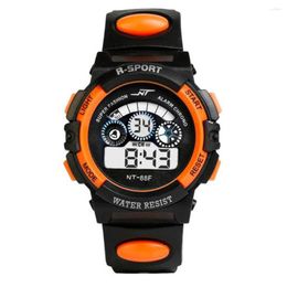 Wristwatches Kids Digital Watches Waterproof Children Boy LED Quartz Alarm Date Sports Wrist Watch Casual Boys Child Gift 2023