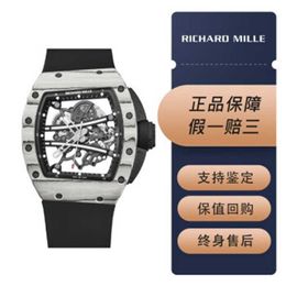 Richarmill Watch Automatic Mechanical wristwatch Luxury watches mens Swiss Sports RM61-01 White Runway Limited Edition Men's Sports Machinery Wri WN-GQUJ