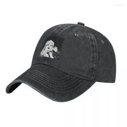 Berets Chainsaw Man Power Manga Scary Baseball Cap Cowboy Hat Peaked Bebop Hats Men And Women