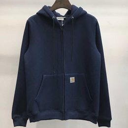 Men's Hoodies Sweatshirts Cardigan zipper hooded fleece easy leisure sports men and women lovers coat hoodie tide J230926