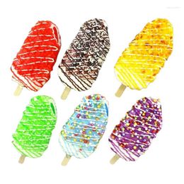 Decorative Flowers Simulation Take A Bite Popsicle Summer Fake Ice Cream Shop Po Props Kids Teaching Prop Artificial Window Display