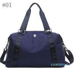 Gym Bags Men Women Training Fitness Travel Handbag Yoga Mat Sport Bag with shoes Compartment