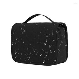 Storage Bags Bathroom Bag Travel Toiletry Organizer Water-Resistant Cosmetics Supplies For Facial Cleansers Toothbrushes