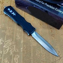 NEW Micro tech B15 Ghost head Automatic Knife 3.82" 440C Steel Blade Zinc Aluminium alloy Handle Camping Outdoor Self-defense Tactical EDC Pocket Knives BM3300 4600