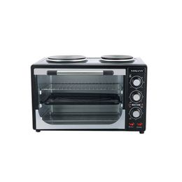 35L Large Convection Toaster Oven Countertop, Multi-Function with Toast, Pizza and Rotisserie, 3200W, Stainless Steel