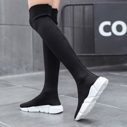 Boots Women Boots Long Tube Socks Shoes Female Fashion Sexy Shoes for Women Over the Knee Boots For Women Sneakers 230926