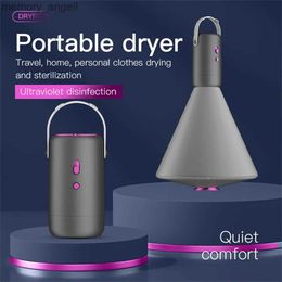 Clothes Drying Machine Portable Clothes Dryer Multifunctional Travel Mini UV Mute Electric Heating Drying Cloudy Days with Warm Quilt Drying Shoes Tube YQ230927