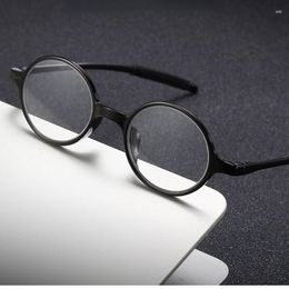 Sunglasses Vintage Round Frame Reading Glasses For Women And Men PC With Resin Clear Lenses