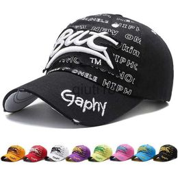 Ball Caps Hat Men'S Hip Hop Baseball Cap Korean Version Ins Tide Brand Summer Letter Embroidered Cap Sun Protection Hat x0927